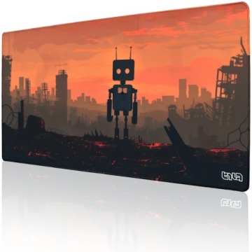 Velká Podložka Pod Myš Death and Robots 100x50 Tilt Herní velká