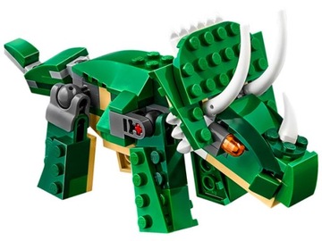 LEGO CREATOR BLOCKS 31058 МОГУЧИЕ ДИНОЗАВРЫ ДИНОЗАВР 3 В 1 ДЛЯ ДЕТЕЙ + СУМКА