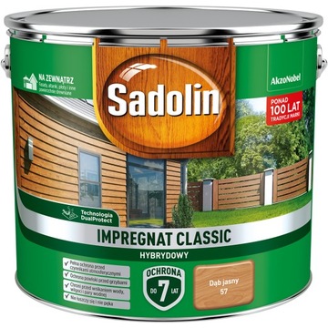 SADOLIN CLASSIC IMPREGNAT 9L DĄB JASNY