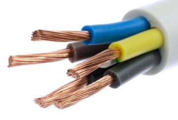 Kabel warsztatowy 5-żyłowy OWY 5x1,5 linka 100m