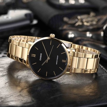 ЧАСЫ CASIO ЖЕНСКИЕ LTP-VT01G-1B (zd613d) + КОРОБКА