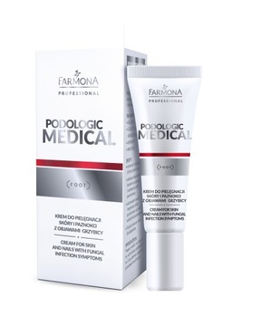 Krem do skóry i paznokci Farmona Medical 15 ml przy objawach grzybicy