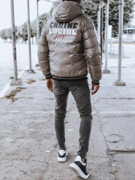 КУРТКА ЗИМНЯЯ МУЖСКАЯ С КАПЮШОНОМ, размер. XL