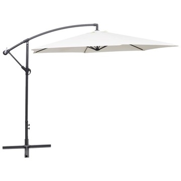 PARASOL NA WYSIĘGNIKU 3M BIAŁY