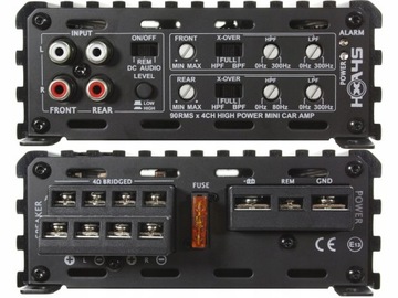 WZMACNIACZ 4CH EXCURSION HXA-45 4x70-90W 2x180 RMS