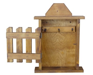 ДЕРЕВЯННЫЙ КЛЮЧ, ШКАФ С ВЕШАЛКАМИ