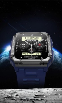 SMARTWATCH ВОЕННО-СПОРТИВНЫЕ ЧАСЫ ДЛЯ МУЖЧИН ЗВОНКИ КАРДИОАТЧ МЕНЮ PL