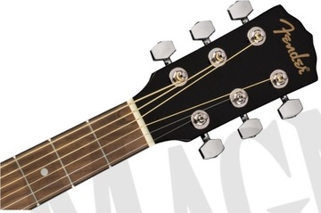 6-струнная акустическая гитара Fender, правая, Sunburn