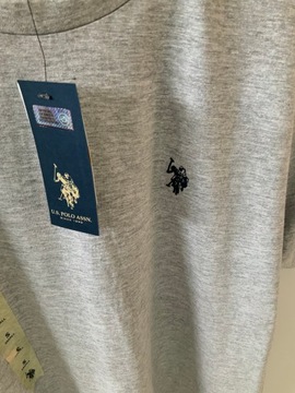 Polo Ralph Lauren t-shirt szary Premium bawełna S