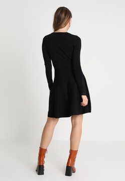 Sukienka dzianinowa czarna Y.A.S XL