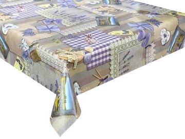 Cerata na Metry Obrus Ceratowy na Wymiar Lawenda 300x140 cm