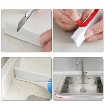 ВОДОБАРЬЕРНАЯ ПРОКЛАДКА КУХОННЫЙ ДУШЕВОЙ ПОРОГ 2м