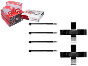 BREMBO ZESTAW MONTAŻOWY KLOCKÓW HAMULC. BREMBO