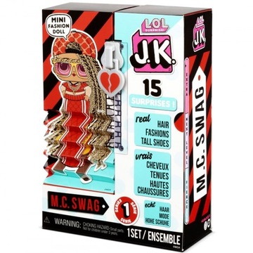Кукла LOL SURPRISE J.K. М.К. SWAG 570769 кукла