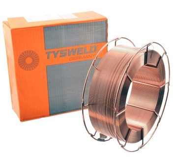 ПРОВОДКА СВАРОЧНАЯ ОМЕДНЕННАЯ SG2 1мм КАТУШКА 15кг T20 TYSWELD T20.007