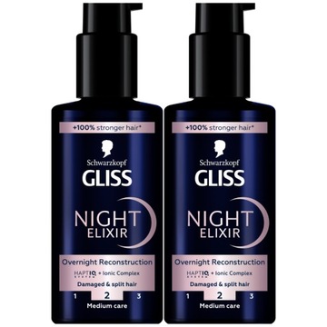 Gliss Night Эликсир Ночная реконструкция 100мл