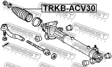 КРЫШКА РУЛЕВОЙ ТЯГИ TOYOTA CAMRY (JPP) ACV
