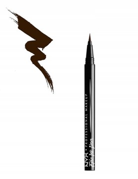 NYX Professional Makeup Eyeliner EPIC INK Liner super cienki BROWN 02 brąz