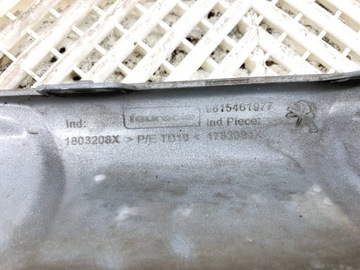 LIŠTA DOPLNĚNÍ NÁRAZNÍKU PŘEDNÍ PEUGEOT 2008 I 1.6 BLUE HDI 100KM 2015 - 2022