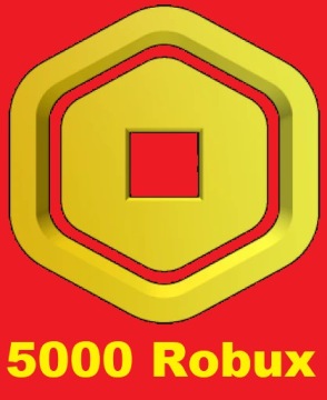 ROBLOX ROBUX 5000 SZTUK 5000RS 5K ROBUXÓW ROBUXY GAMEPASS
