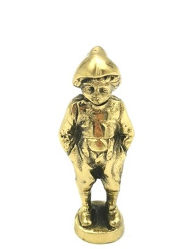 FIGURKA CHŁOPAKA Z MOSIĄDZU ANTYK PREZENT