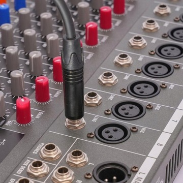 PRZEJŚCIÓWKA ADAPTER KABEL PRZEWÓD AUDIO XLR DO JACK 6.35MM 5M
