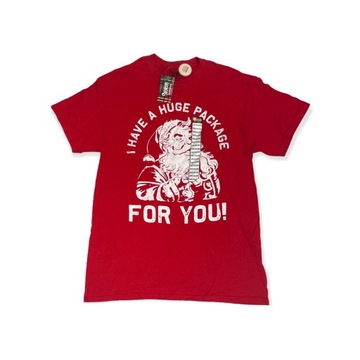 Koszulka t-shirt męski czerwony SPENCER'S nadruk M