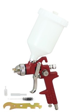Pistolet lakierniczy SPEEDWAY czerwony HP 1.4mm