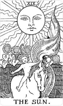 Карты Таро: Черное и белое Райдера-Уэйта