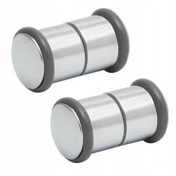 KLAMKA UCHWYT GAŁKA RĄCZKA OKRĄGŁA DO SZYBY DRZWI KABINY PRYSZNICOWEJ 2SZT