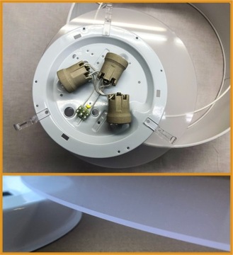 ПЛАФОН Потолочный светильник, абажур, LIVO Ø50 3xE27 COLORS