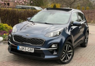 Kia Sportage IV SUV Facelifting 1.6 T-GDI 177KM 2019 Kia Sportage 1.6T 177KM FullLed KeyLess Kamera 360 Bezwypadkowy Dla wymaga