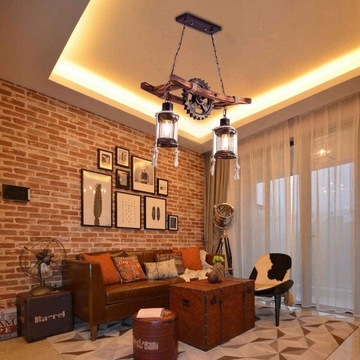 Подвесной светильник Dextrin 133 с 2 точками освещения E27.