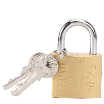 IRON CORE KEYED PADLOCK THICKEN REINFORCE OUTDOOR