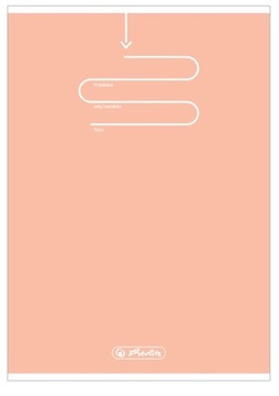 Zeszyt A5 60 Kratka Herlitz Pastel Color Blocking