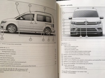 Руководство по эксплуатации VW CADDY польское, 2015 г.