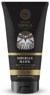 NATURA SIBERICA MĘSKI PEELING DO SKÓRY GŁOWY POBUDZAJĄCY WZROST WŁOSÓW