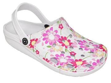 KROKSY KLAPKI DAMSKIE OGRODOWE BUTY LACZKI PIANKI