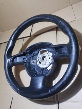 AUDI A5 8T KIEROWNICA SKÓRA 3 RAM PIKOWANA 8T0419091A 4F0124A