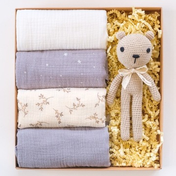 LIKEMOSES PREZENT BABY SHOWER CHRZEST WYPRAWKA PIELUSZKI PRZYTULANKAw