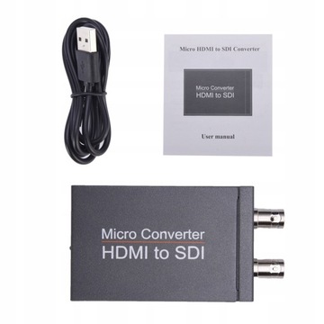 Конвертер 1080P HDMI в SDI 2 аудиовыхода SDI