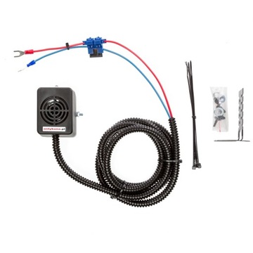 Отпугиватель куниц ON/OFF для автомобилей работает с 1 стороны. Выключается во время движения.