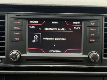 Seat Leon III Hatchback 1.6 TDI CR 105KM 2014 Seat Leon 1.6 TDI 105KM 2014/2015r STYLE nawigacja, zdjęcie 24