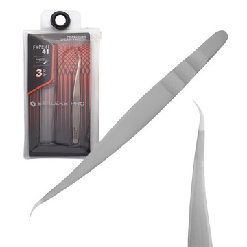 STALEKS Пинцет для наращивания ресниц ТЭ-41/3