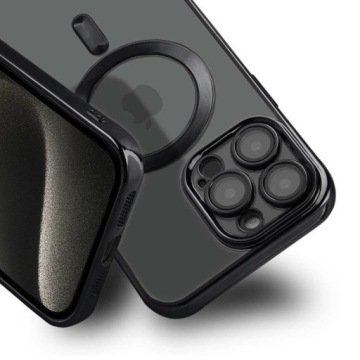 ЧЕХОЛ С МАГНИТНЫМ БЛЕСКОМ + СТЕКЛО 9H для IPHONE 15 PRO