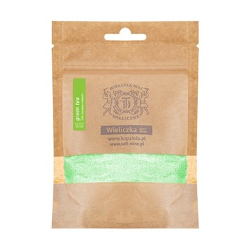 Sól do kąpieli Kinga w saszetkach 100g sole do kąpieli spa zielona herbata