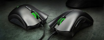 Myszka przewodowa Razer DeathAdder Essential sensor optyczny