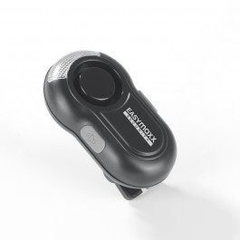Klips zabezpieczający alarm EASYmaxx 6V czarny