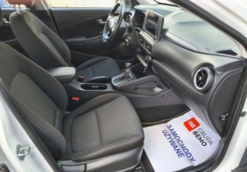 Hyundai Kona I Crossover Facelifting 1.6 T-GDI 198KM 2021 Hyundai Kona 1.6 T-GDI 198KM Comfort Serwis ASO Salon PL FV marza kamera, zdjęcie 6