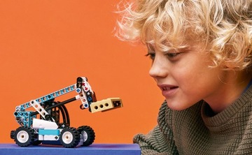 Набор кубиков LEGO TECHNIC 42133 ТЕЛЕСКОПИЧЕСКИЙ ПОГРУЗЧИК для детей от 7 лет